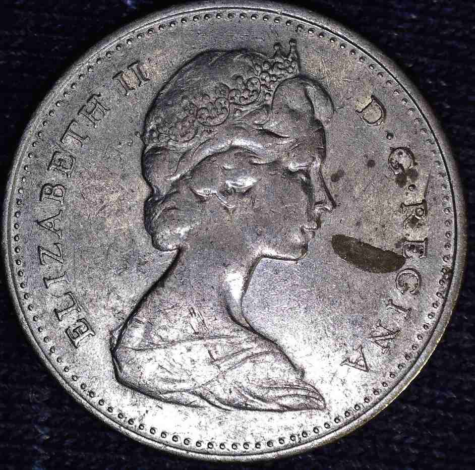 1968-Canadian-10-Cents...doubling-Front-And-Back.